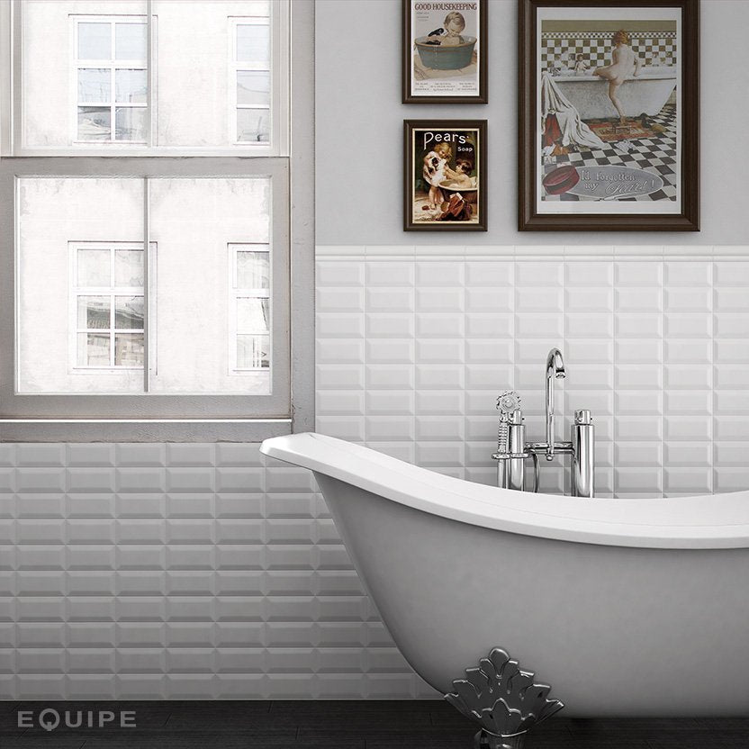 Bombato London Blanco brillo 5x30