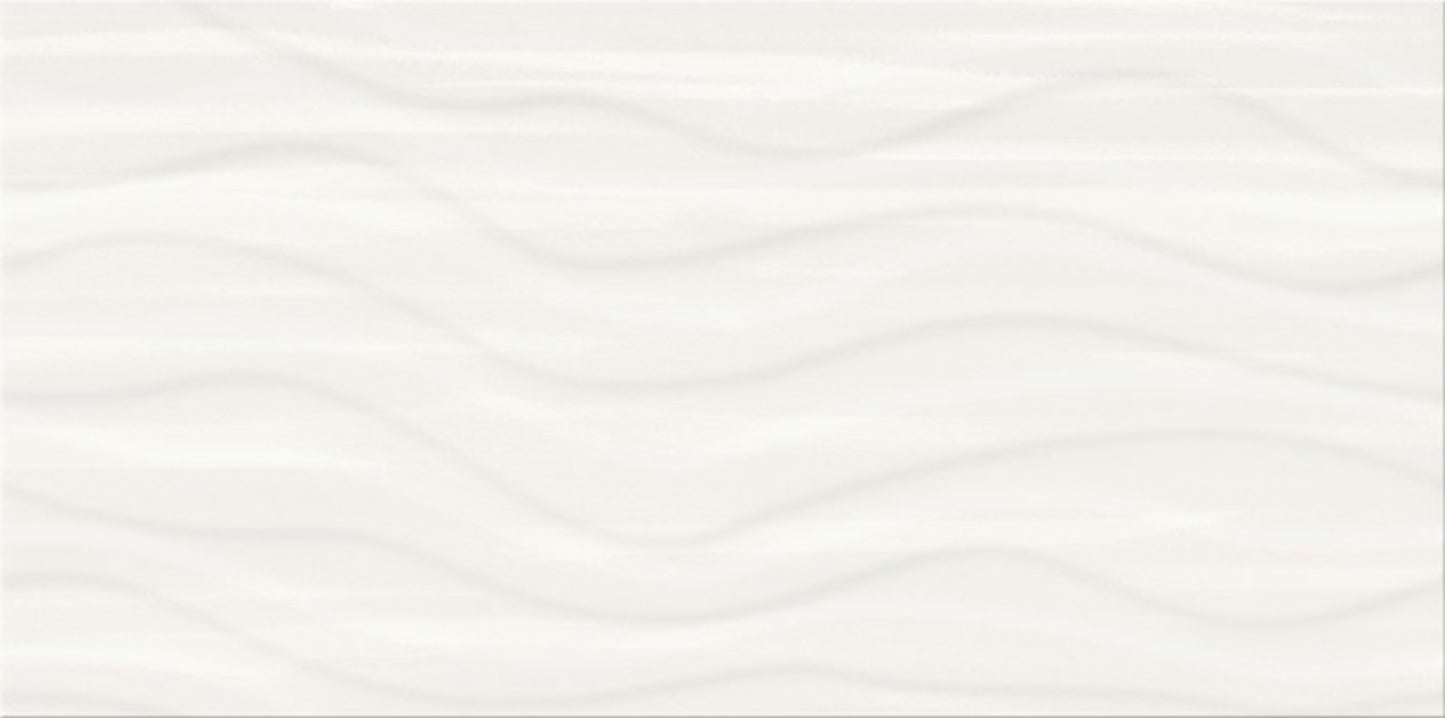 Obklad Soft Romantic White Satin Wave Structure 29,8x59,8