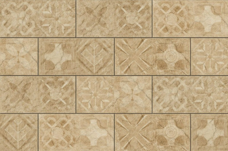 Obkladový Pásek Torstone Beige Dekor 14,8x30
