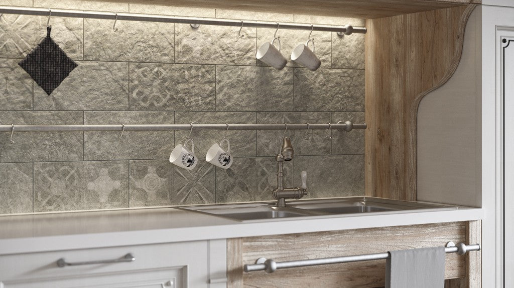 Obkladový Pásek Torstone Beige Dekor 14,8x30