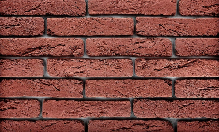 Obkladový pásek cihlový OBR Cihla hnědá 6,5×29 Rohovka