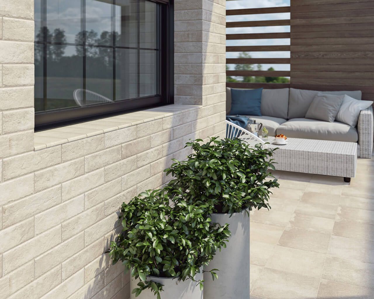 Obkladový Pásek Scandiano Beige 6,6x24,5