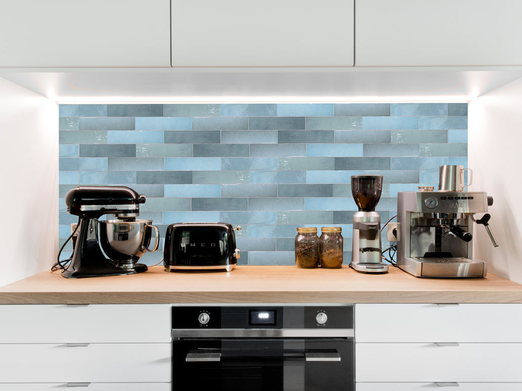 Obklad Atelier Retro Bleu Lumiere 6,2×25