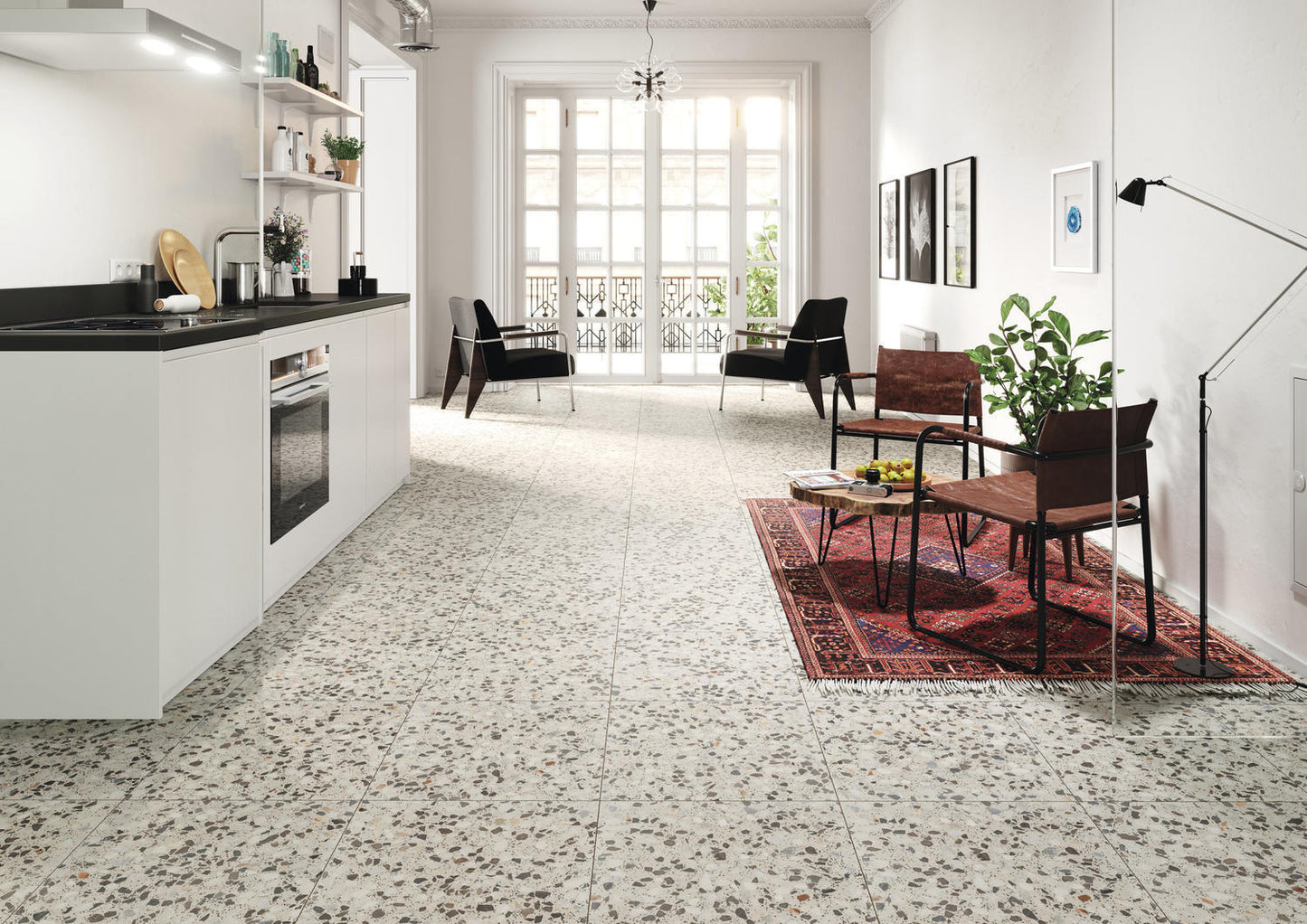 Dlažba Terrazzo Ofelia 45,2x45,2