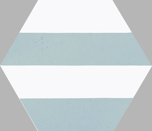 Dlažba Porto Capri Agua Hex. 22x25