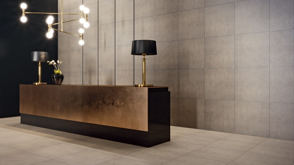 Dlažba Qubus Dark Grey Rektifikovaná 29,7×60 Mat