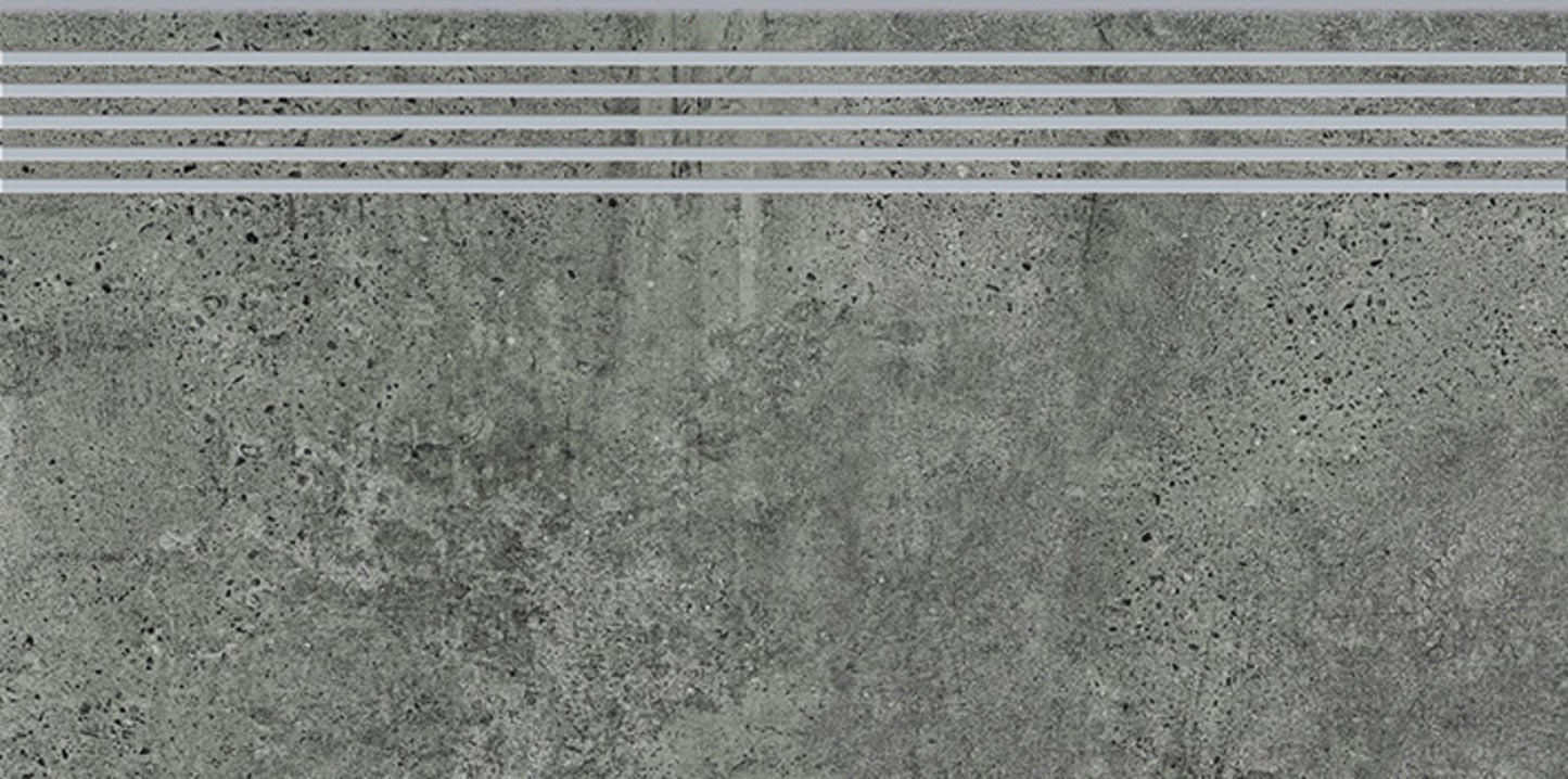 Dlažba Newstone Graphite Schodovka 30x60