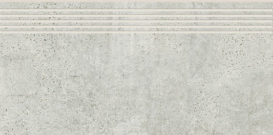 Dlažba Newstone Light Grey Schodovka 30x60