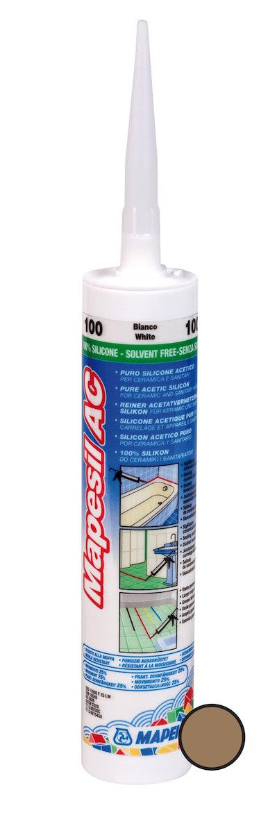 Silikon Mapei Mapesil AC 310 ml Zlatý prach 135