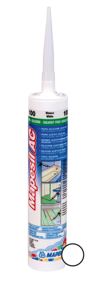 Silikon Mapei Mapesil AC 310 ml Transparentní 999