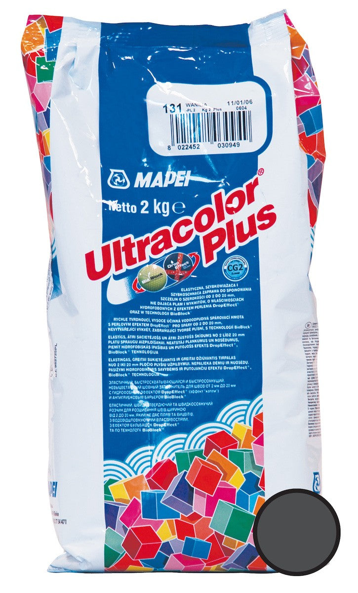 Spárovací hmota Mapei Ultracolor Plus Antracitová 2 kg MAPU2114