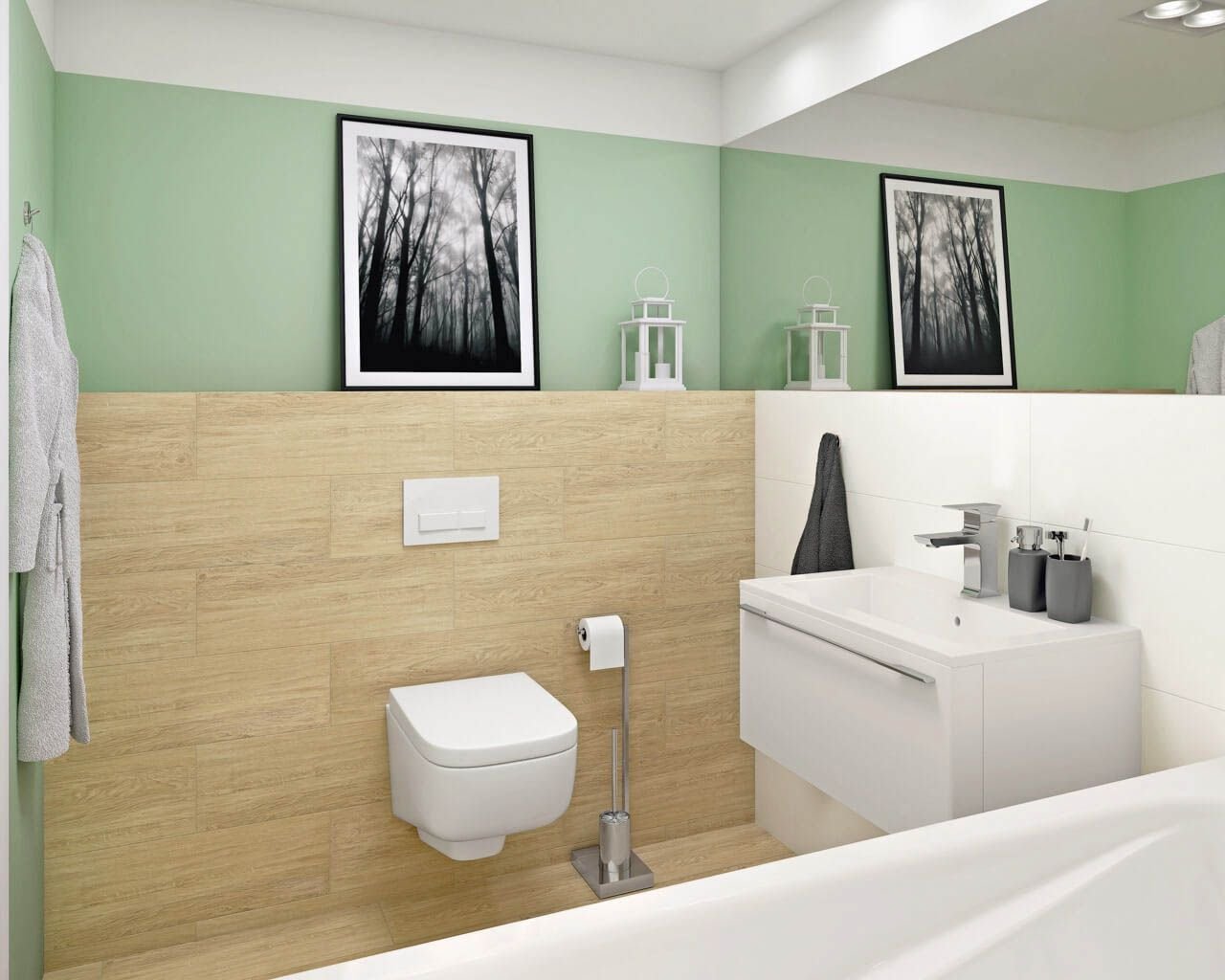 Dlažba Wood Basic Naturale 20x60