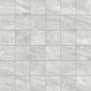 Dlažba Cosmic mramor rektifikovaná grey mosaico 30x30 lesk