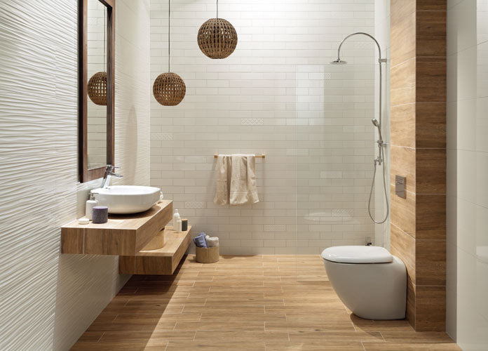 Dlažba Rektifikovaná Walnut Brown 14,8x59,8