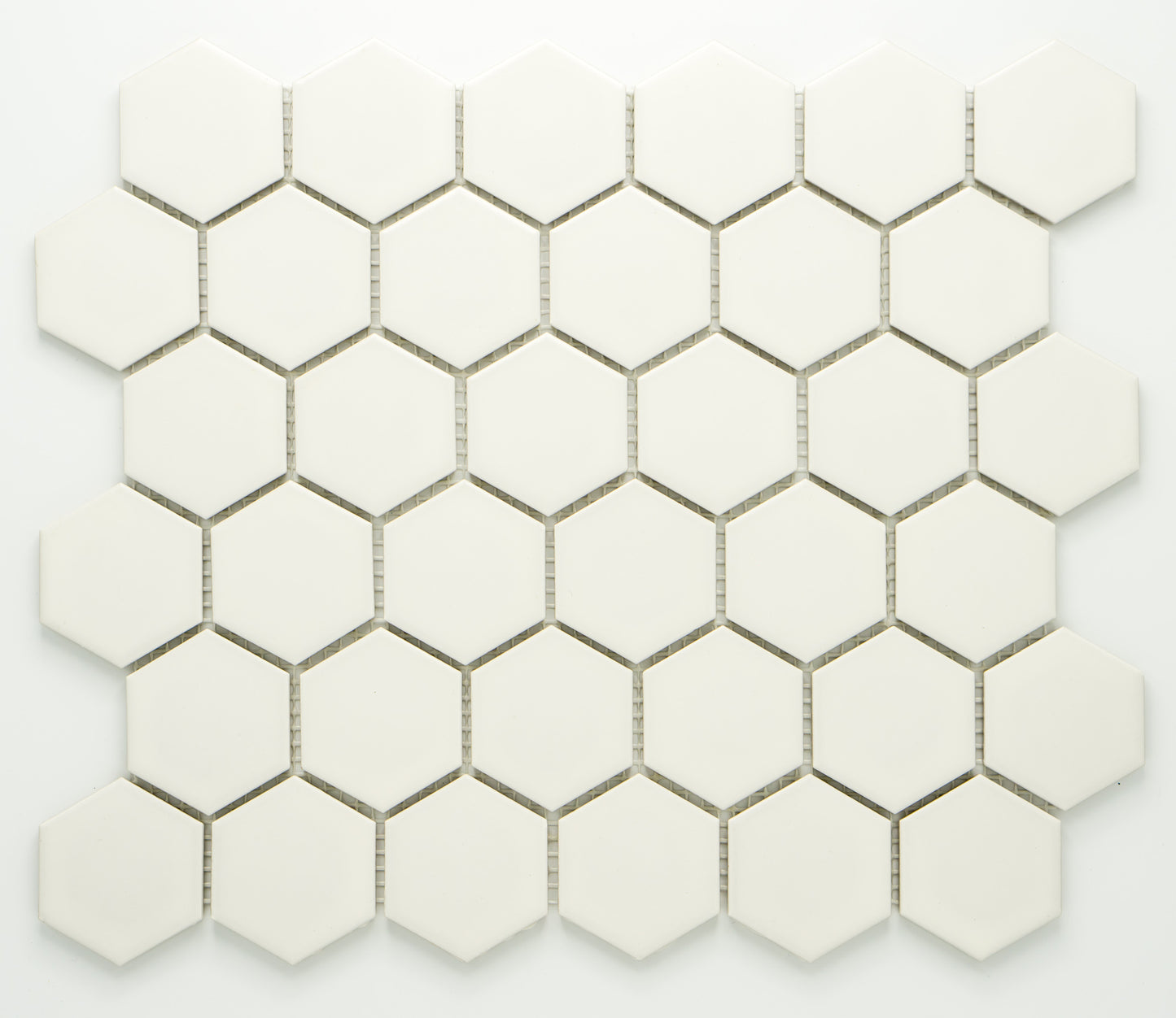 Mozaika Hexagon H HXLA 51 bílá 5,1x5,9 protiskluz mat