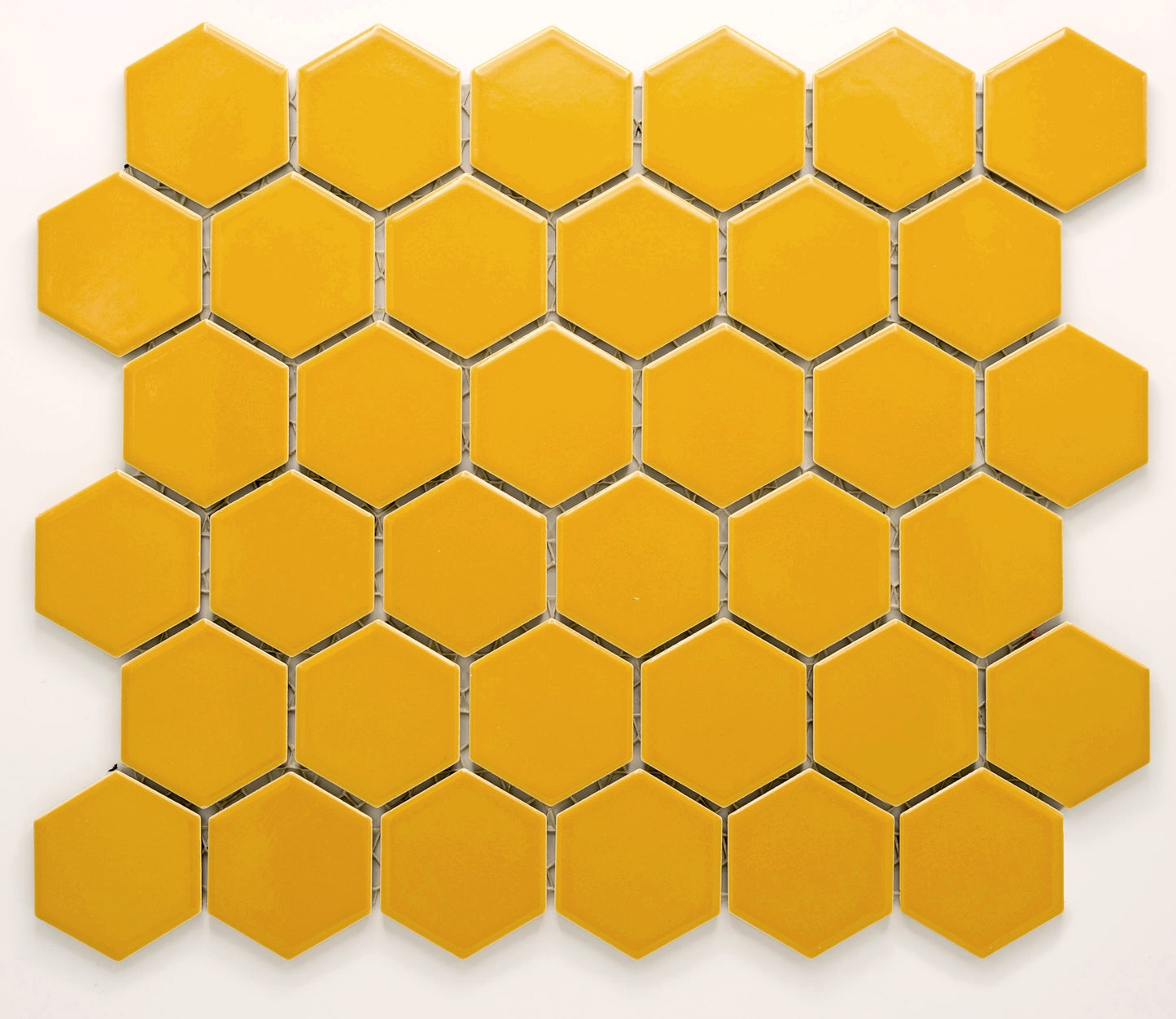 Mozaika Hexagon H HXL 270 žlutá 5,1x5,9 lesk