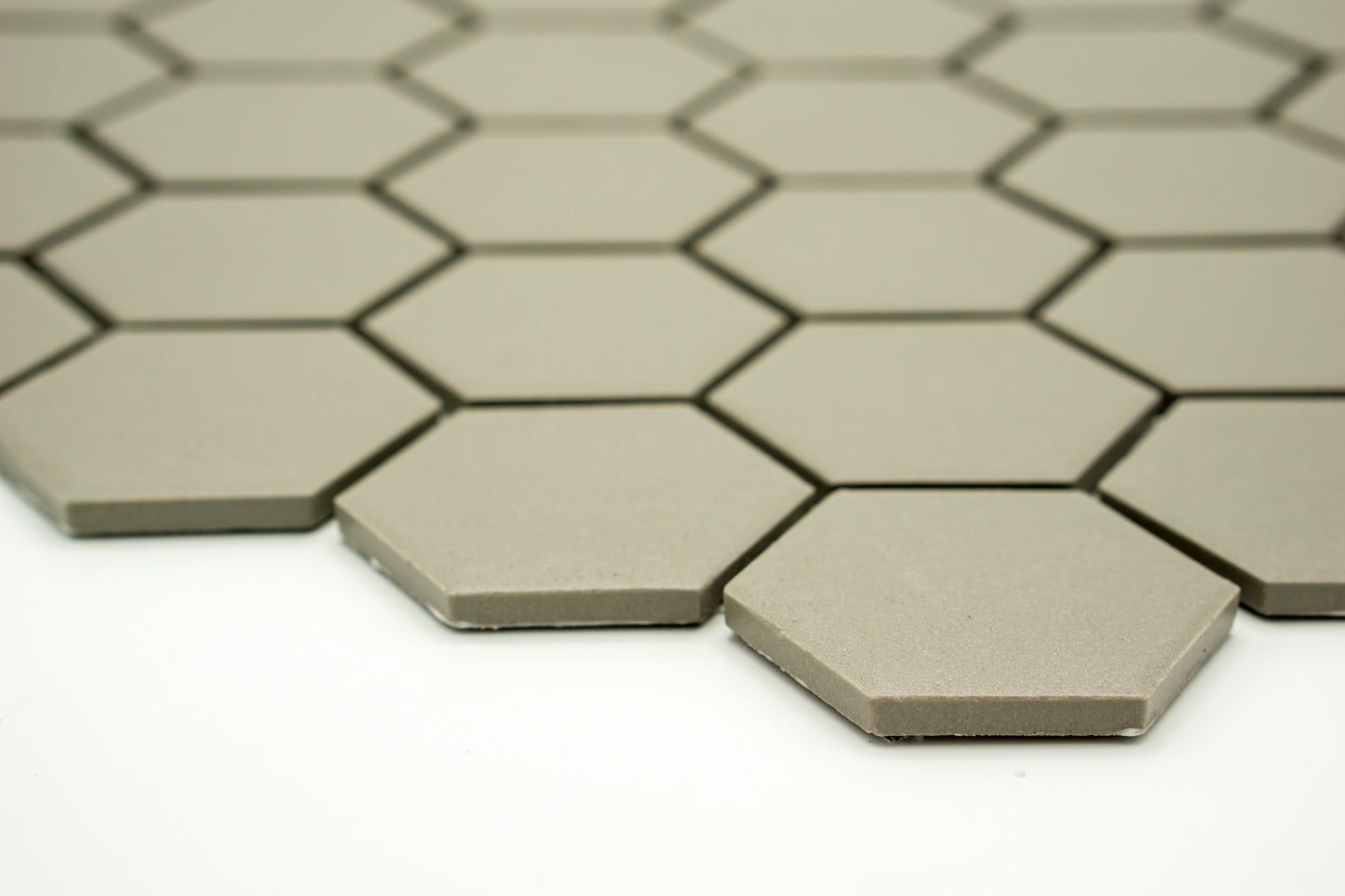Mozaika Hexagon H GI HX117 šedohnědá 5,1x5,9 mat