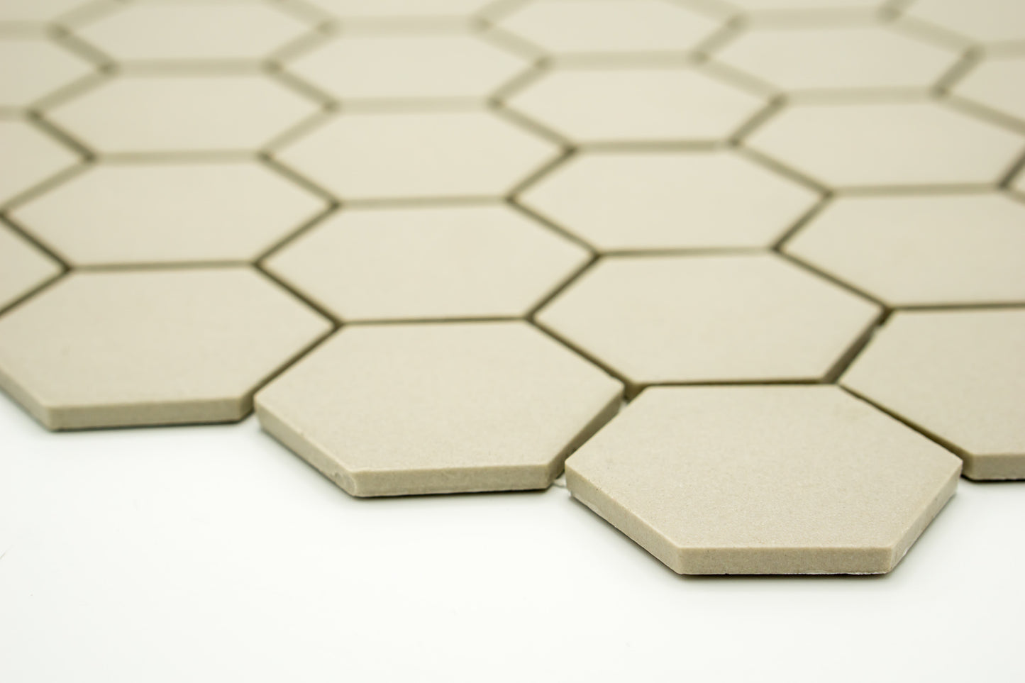 Mozaika Hexagon H GI HX120 béžová 5,1x5,9 mat