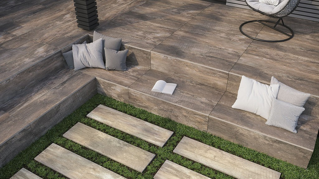 Dlažba Timber Marron 2.0 60x60x2