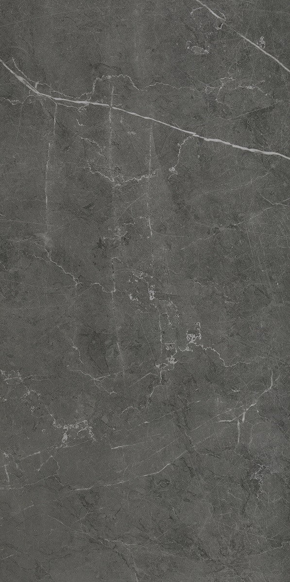 Dlažba imitace tmavě šedého kamene Katania Dark Grey Matt 119,7 x 59,7