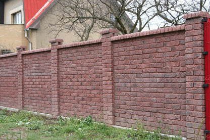 Obkladový pásek cihlový OBR Cihla tmavá 6,5×29 Rohovka