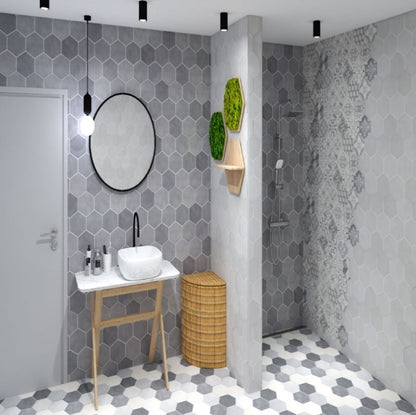 Dlažba Centauro vintage gris 45,5x90