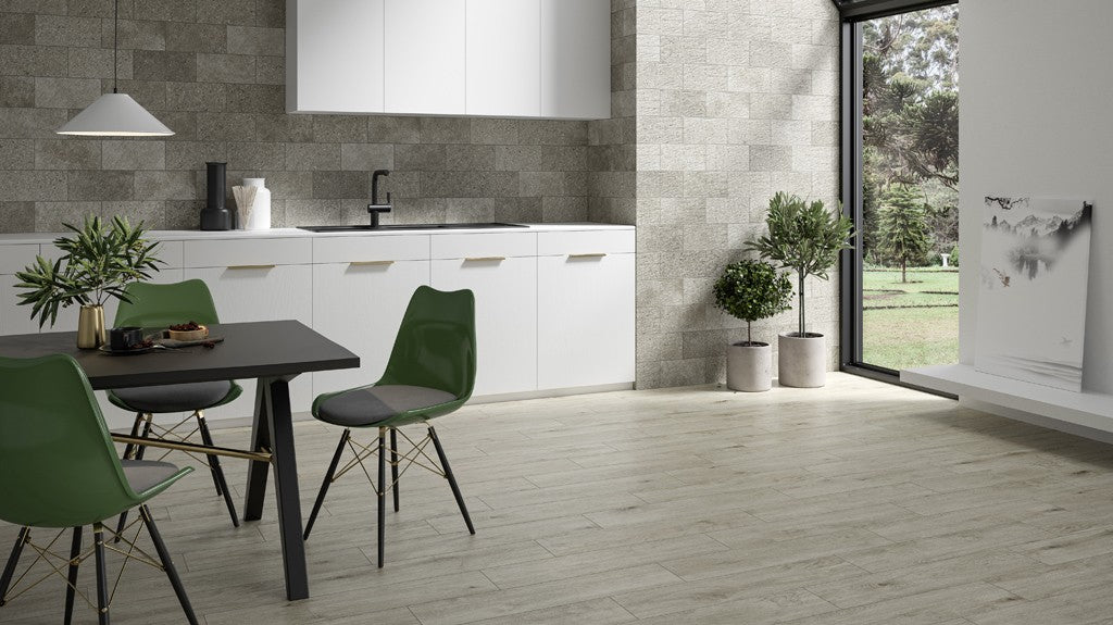 Dlažba Listria Bianco 17,5x80
