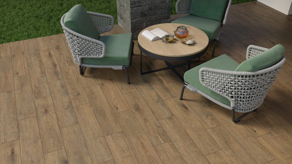 Dlažba Listria Marrone 17,5x80