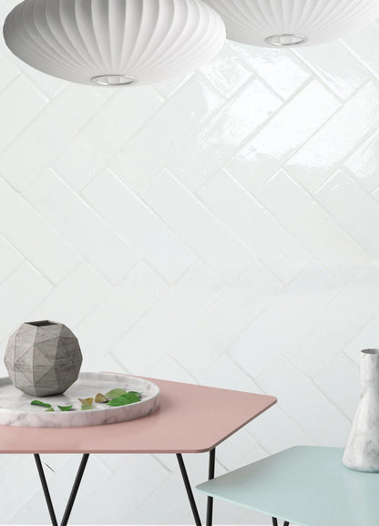 Obklad Laurel Clay Prima White 6x20