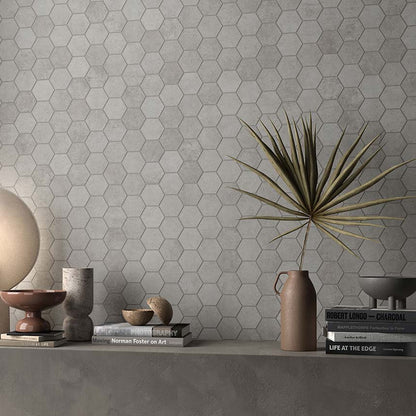 Obklad Heritage Carbon hexagon 30x34