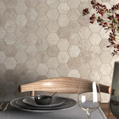 Obklad Heritage Sand hexagon 30x34