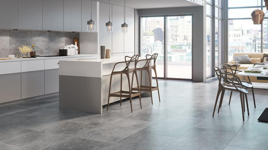 Dlažba Tacoma White Schodovka 60x30