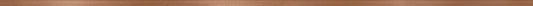 Listela Metal Copper Border glossy 1x89