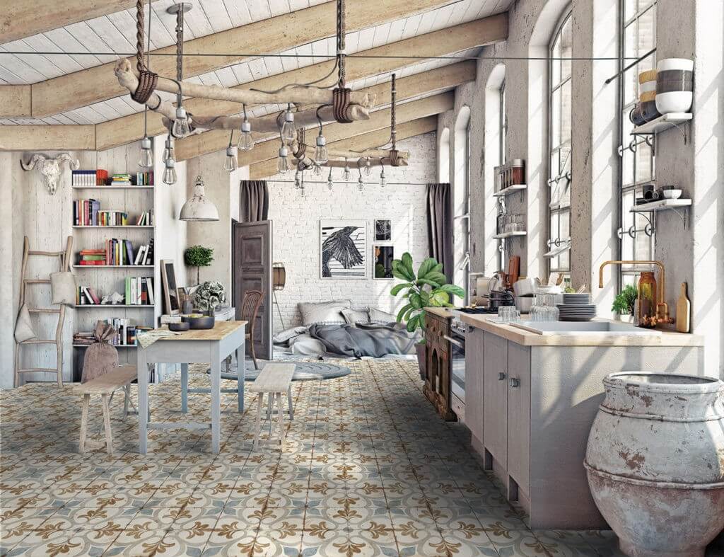 Dlažba Loft Floor Medina 20x20