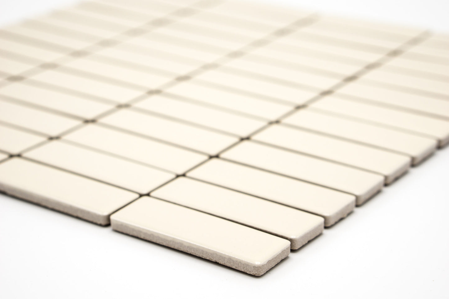 Mozaika Brick glazovaná béžová lesk B06R 6122