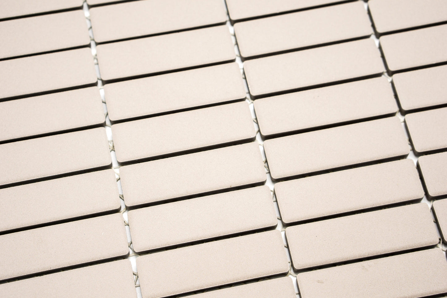 Mozaika Brick neglazovaná světle šedá mat B06R GI 7002