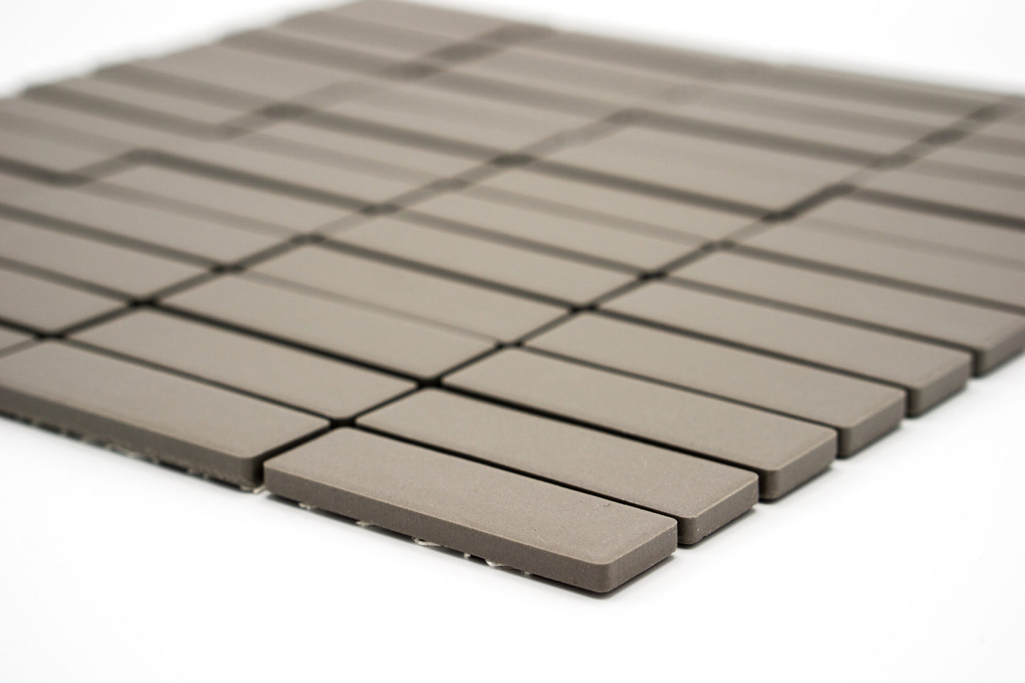 Mozaika Brick neglazovaná šedá mat B06R GI 7004