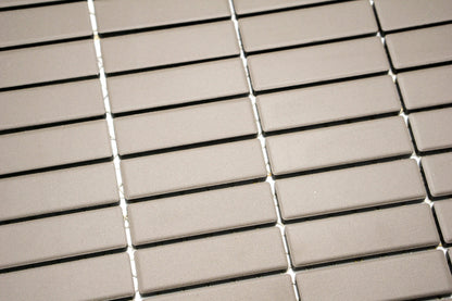 Mozaika Brick neglazovaná tmavě šedá mat B06R GI 7005