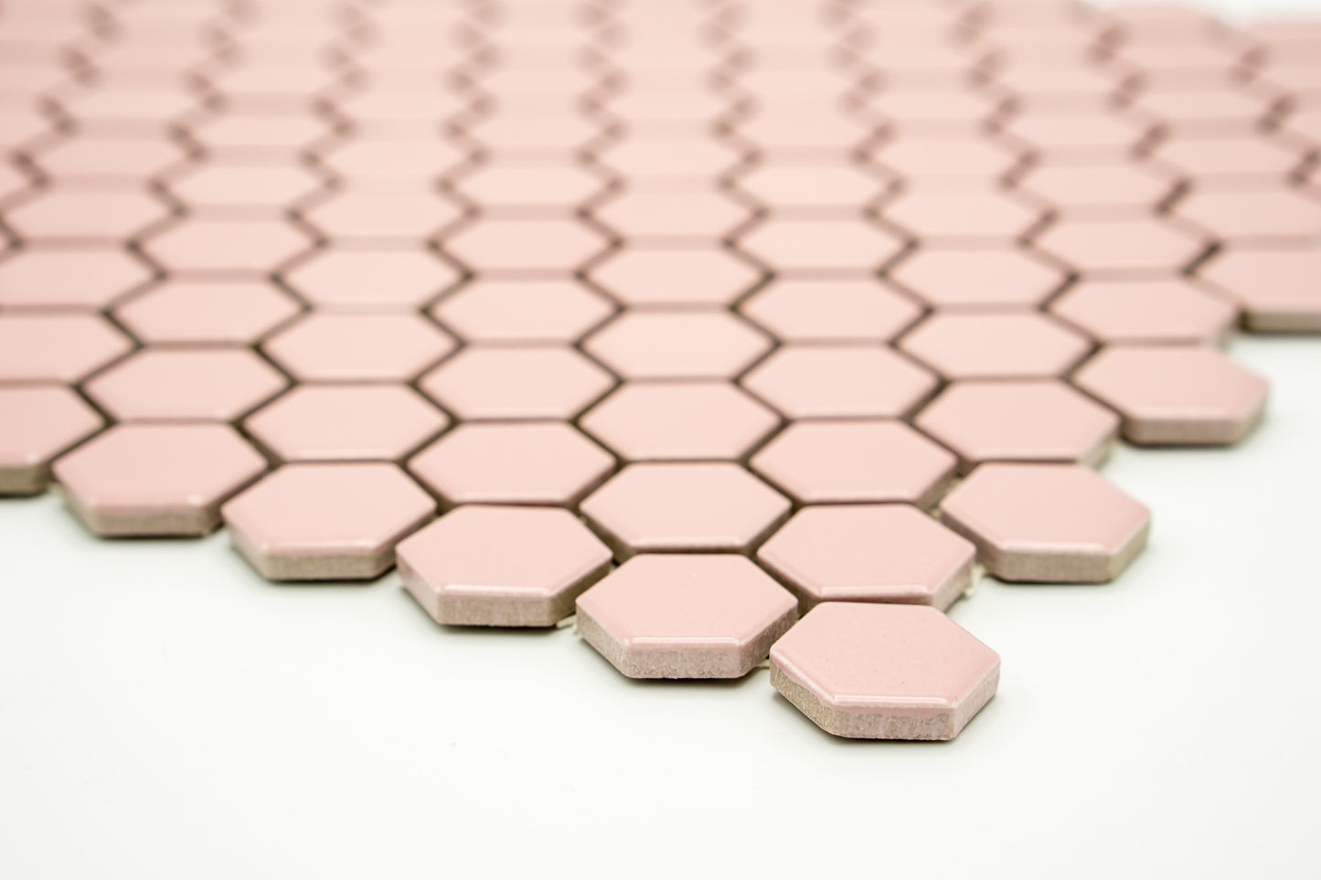 Mozaika Hexagon H HX 5531 růžová 2,3x2,6 lesk