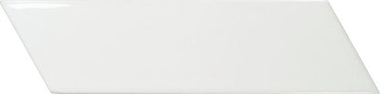 Obklad Chevron Wall White Matt Right 5,2x18,6