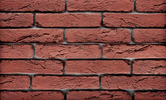 Obkladový pásek cihlový OBR Cihla hnědá 6,5×29 Rohovka