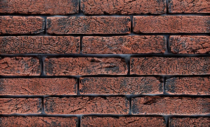 Obkladový pásek cihlový OBR Cihla tmavá 6,5×29 Rohovka