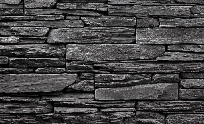 Obkladový kámen TVD Štípaná břidlice Shale šedý 20×10 Rohovka