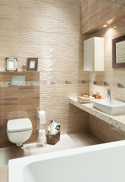 Dekor Pinia Beige 25x36