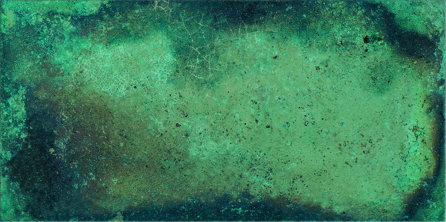 Obklad Atelier Volcan Green  11,5x23