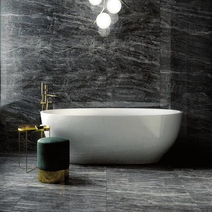 Dlažba Cosmic mramor rektifikovaná grey 60x60 lesk