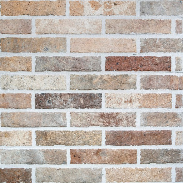 Dlažba Brick Europe Multicolor 6x25